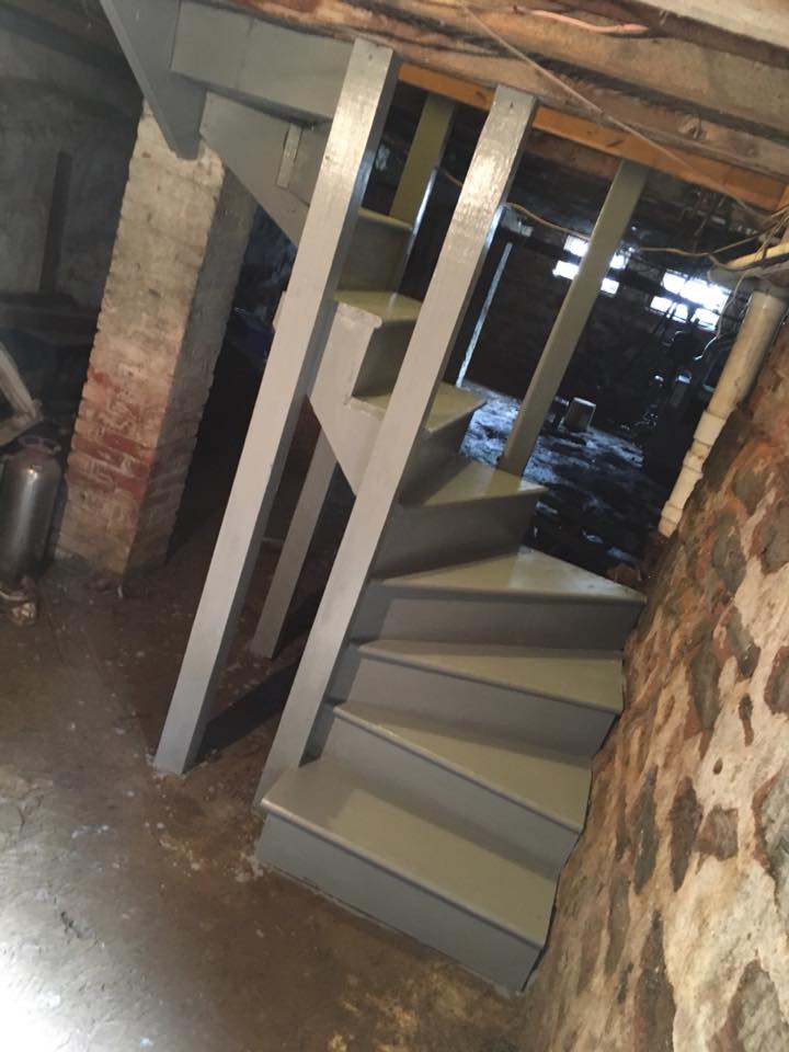 after staircase repair