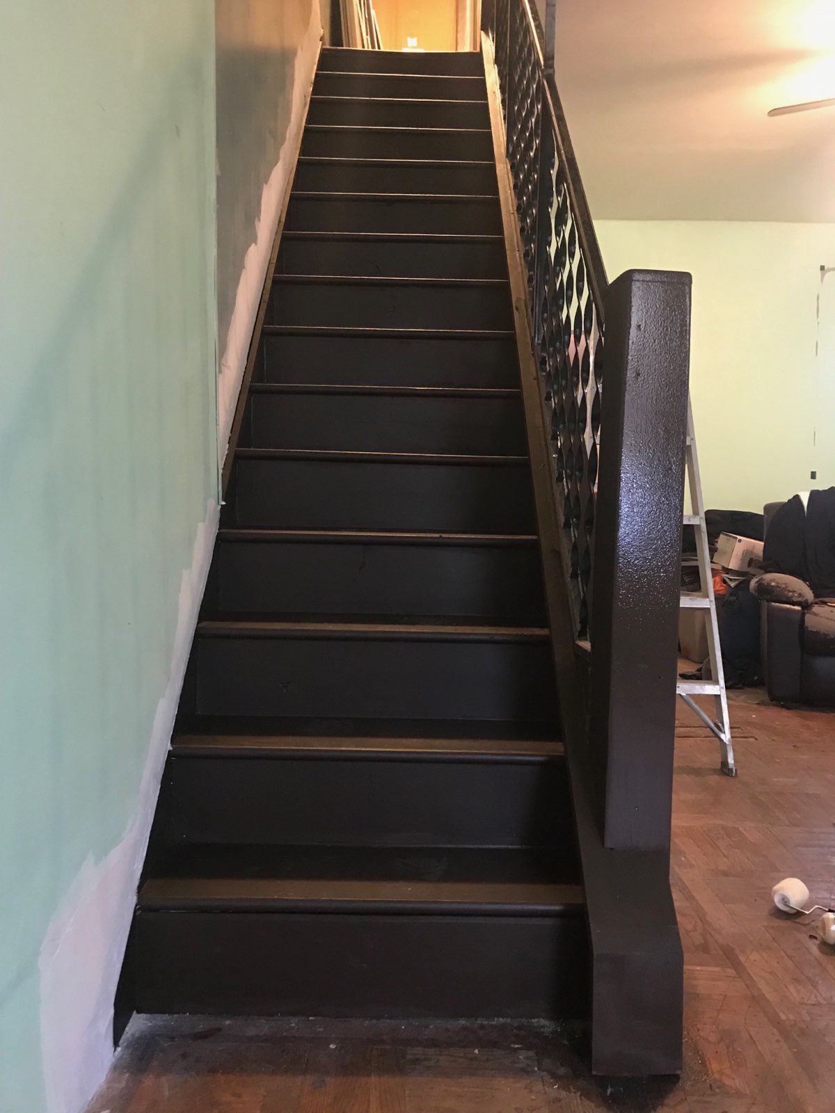 after staircase repair